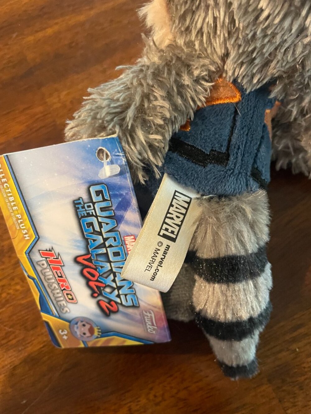 Funko Marvel Guardians Of The Galaxy Vol. 2 Hero Plushies Rocket Raccoon (New) - Picture 3 of 3